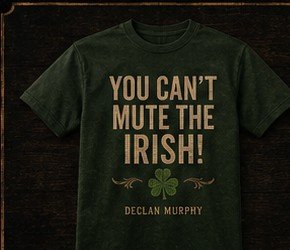 You Can't Mute the Irish! T-Shirt